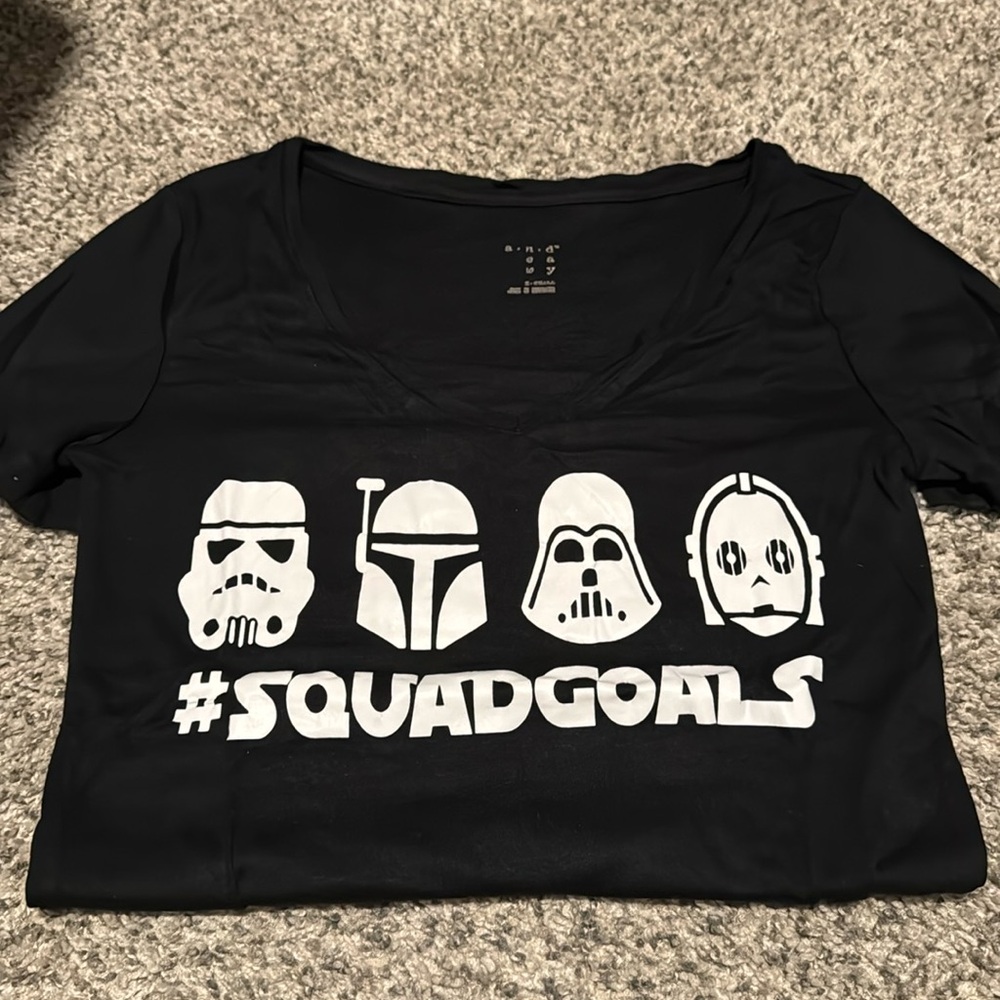 Custom made star wars squad goals shirt